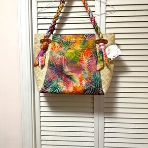 Capella purse new w tags . Large tote great for beach or running errands
